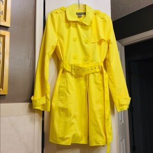 Kennth Cole Reaction ☀️Yellow☀️ Raincoat